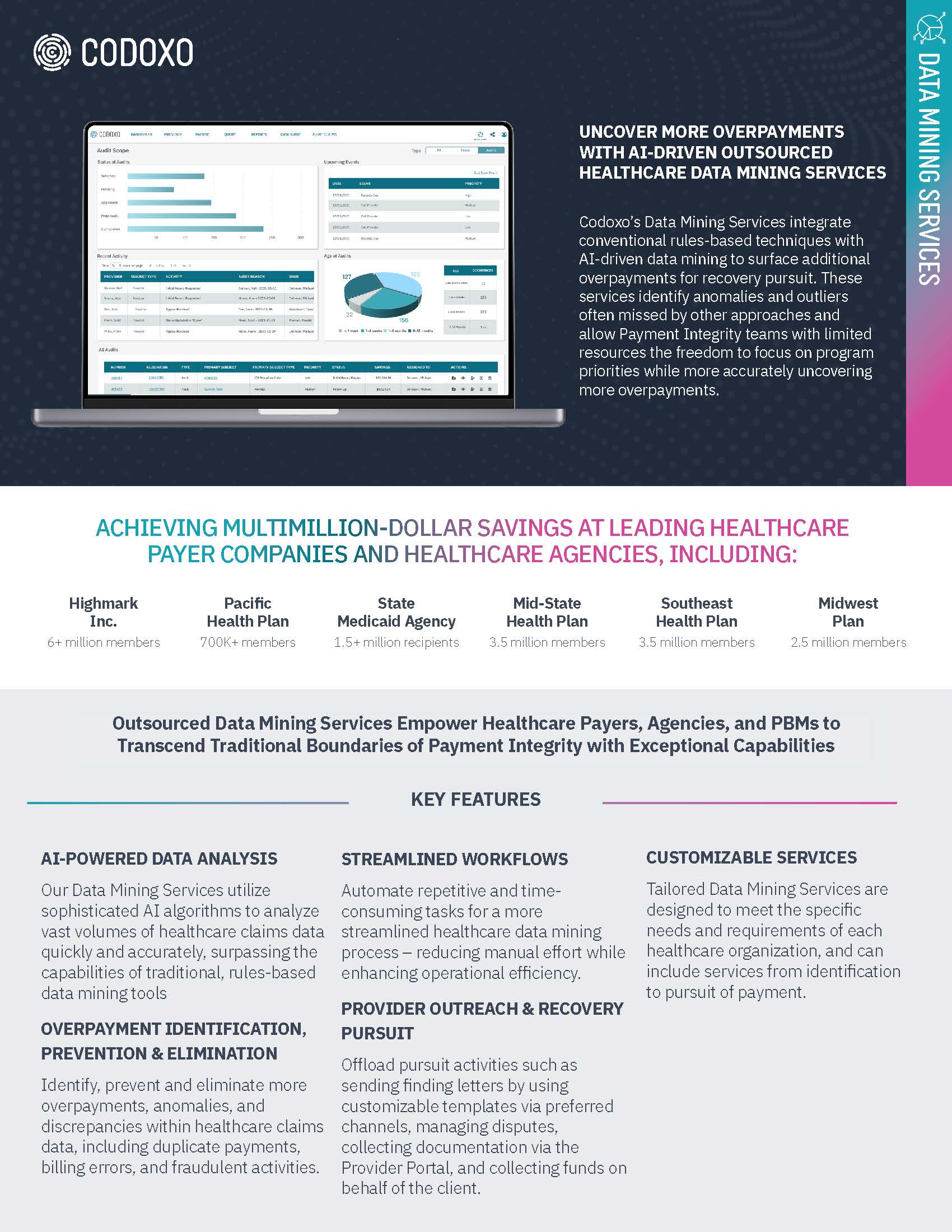 Data Mining Services data sheet